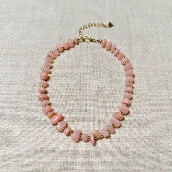 Boho summer beaded necklace M436 - Picture 2 of 4